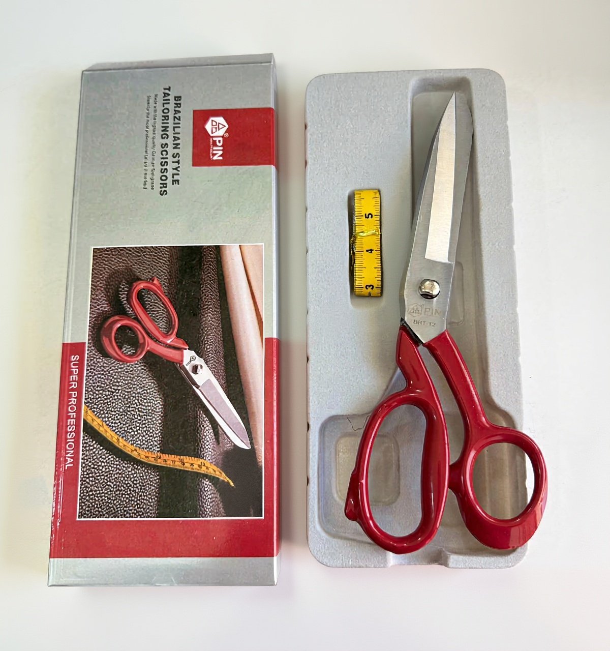 PIN SCISSORS FULL STEEL SIZE 12