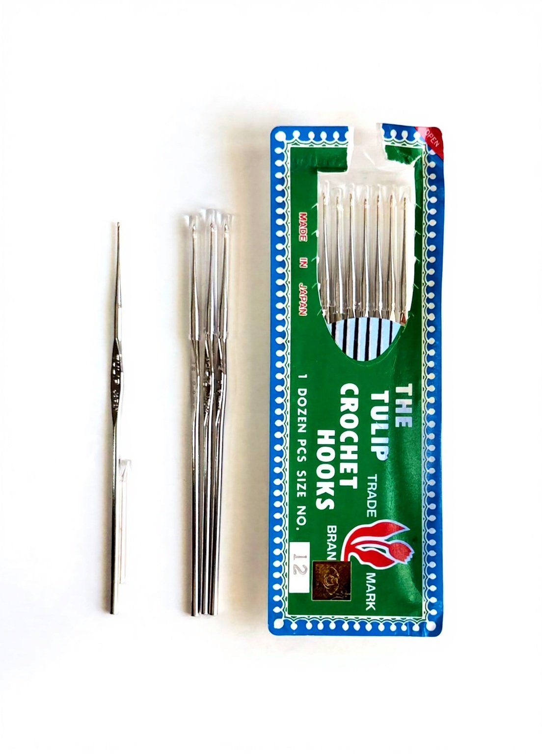 TULIP CROCHET HOOKS - SIZE 12